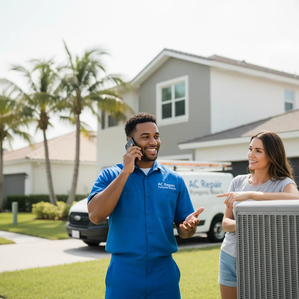 AC Repair Pompano Beach customer support in Davisville